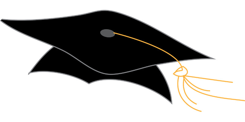 graduation cap graphic